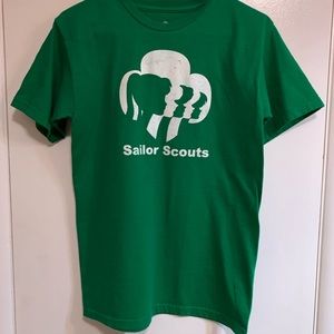 Sailor moon x Girl Scouts graphic Tshirt